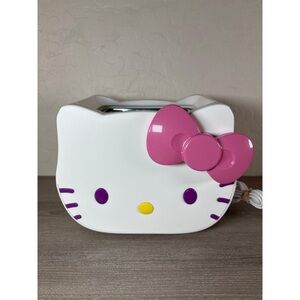 Hello Kitty Deluxe 3D Toaster Uncanny Brand Sanrio HK Cat Head Pattern Design